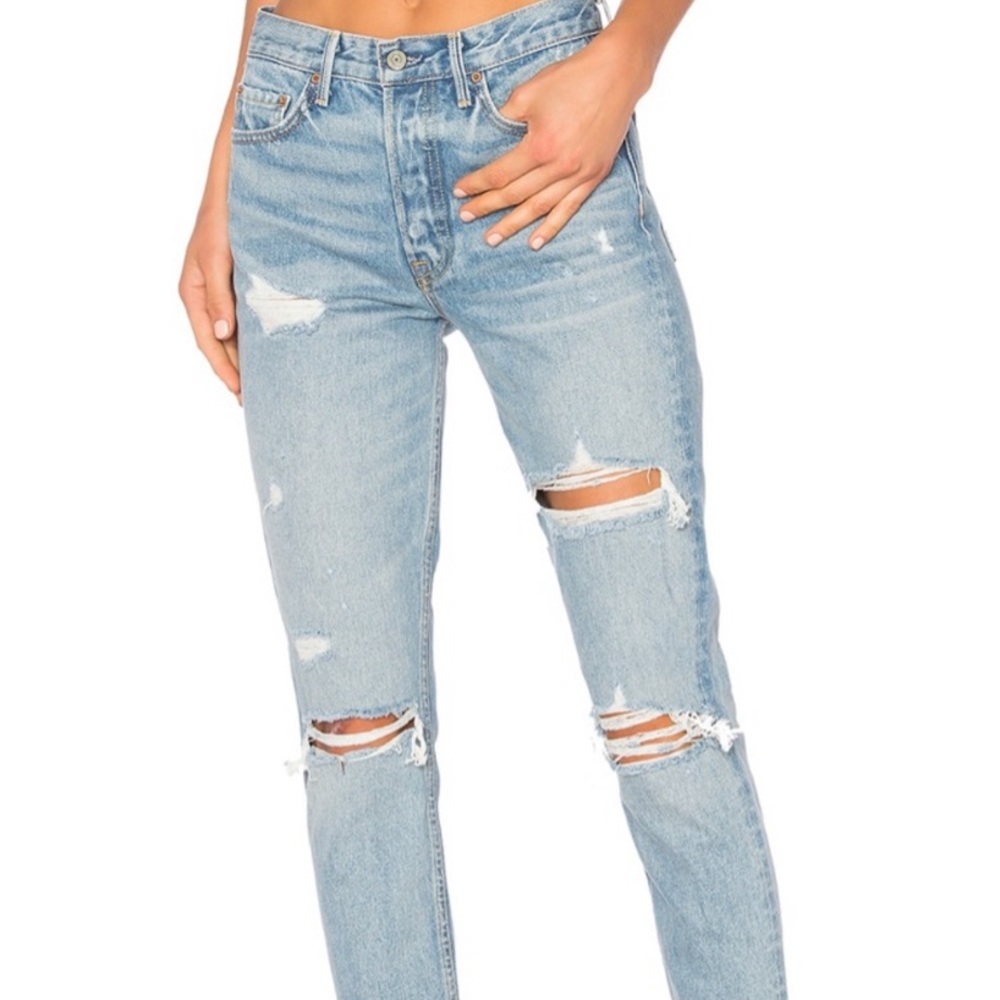 GRLFRND Karolina distressed size 26